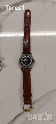 Часовник - ретро - ПОБЕДА - рядък, снимка 2 - Антикварни и старинни предмети - 50659249