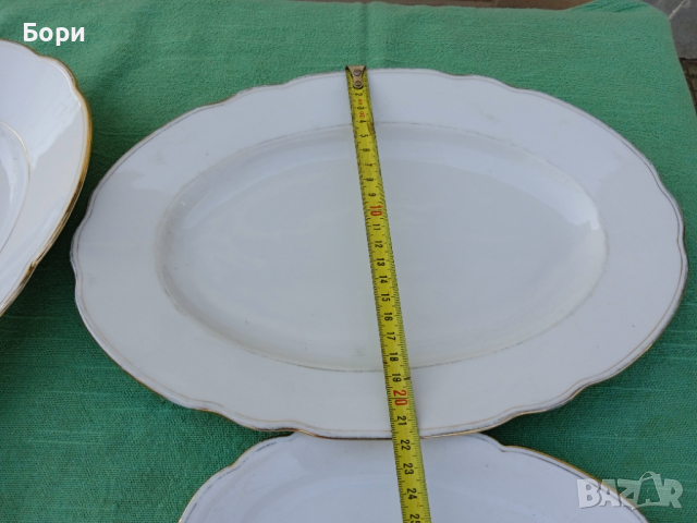 Немски порцелан плата, снимка 12 - Чинии - 36224365