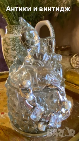 Кутия за бижута. захарница джудже гном, снимка 2 - Антикварни и старинни предмети - 50706453