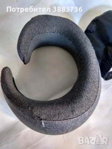 Възглавница за път Gab с мемори пяна и калъф, снимка 3 - Самолетни екскурзии - 53531333