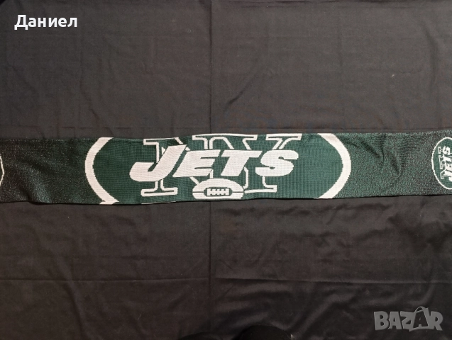 Шал на New York Jets , снимка 4 - Фен артикули - 52470612