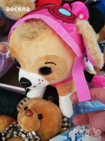 Плюшено куче скай от пес патрул, розов цвят, снимка 1 - Плюшени играчки - 40681477