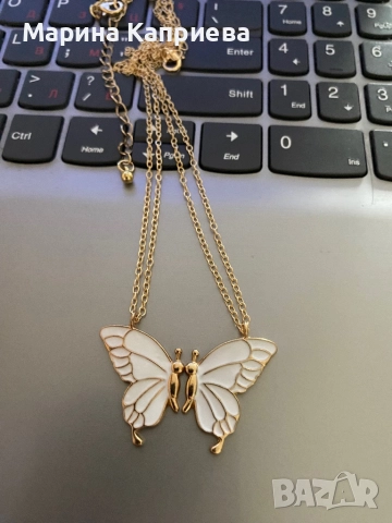 Колие Best Friends /K-99/. В наличност няколко цвята , снимка 4 - Колиета, медальони, синджири - 51550241