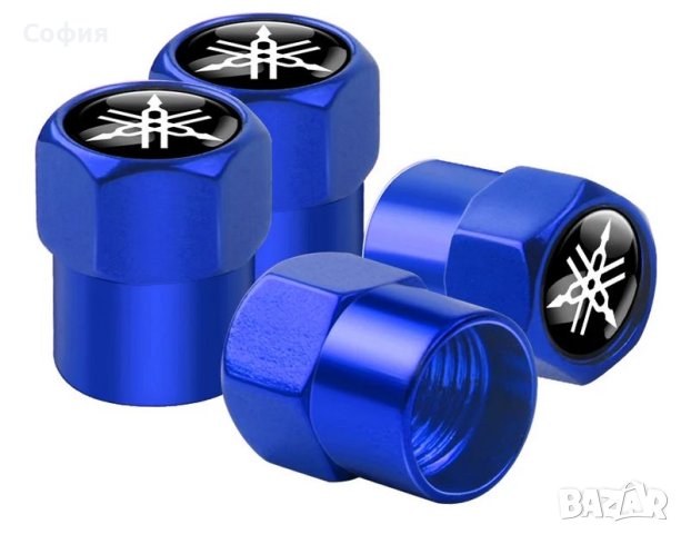 Нови метални капачки за винтили за Ямаха Yamaha и други автомобили НАЛИЧНО, снимка 5 - Аксесоари и консумативи - 44243390