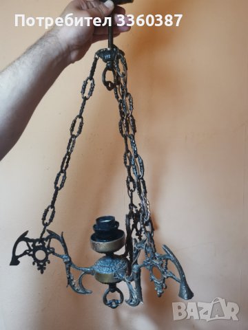 Страхотен меден полилей , снимка 6 - Полилеи - 40851013