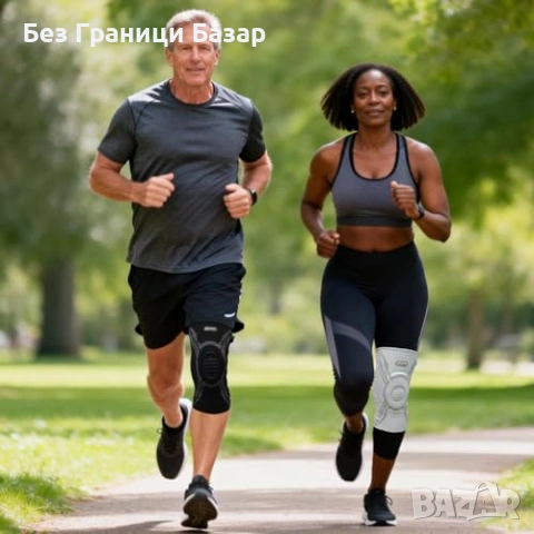 Нова Наколенка с компресия за артрит/ACL/менискус, антислип, лява/дясна, снимка 6 - Други - 53712805