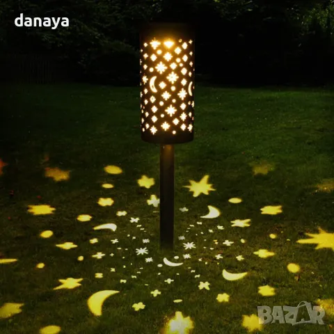 5773 Градинска соларна лампа Звездно небе, снимка 2 - Градински мебели, декорация  - 49317718