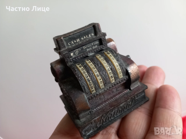 Колекционерска Метална ОСТРИЛКА ,Миниатюра Касов Апарат, снимка 6 - Антикварни и старинни предмети - 52569515