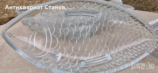 8 броя стъклени чинии риба, снимка 16 - Чинии - 56263824