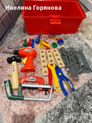 Детска кутия с инструменти , снимка 2 - Играчки за стая - 53016351