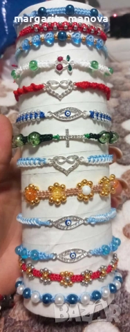Ръчно изработени гривни , снимка 4 - Гривни - 52470721