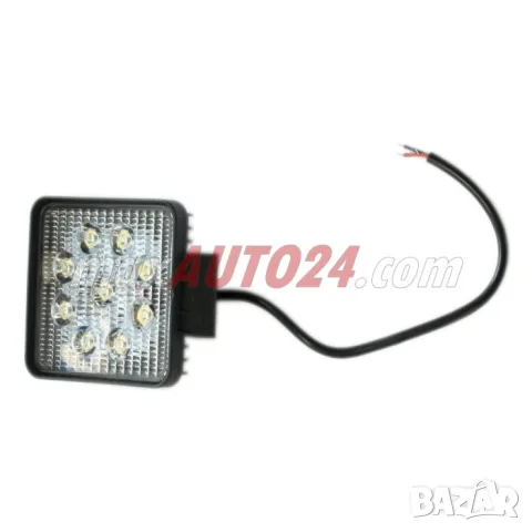 Квадратен LED прожектор 27 W 110 mm, снимка 2 - Аксесоари и консумативи - 55864159