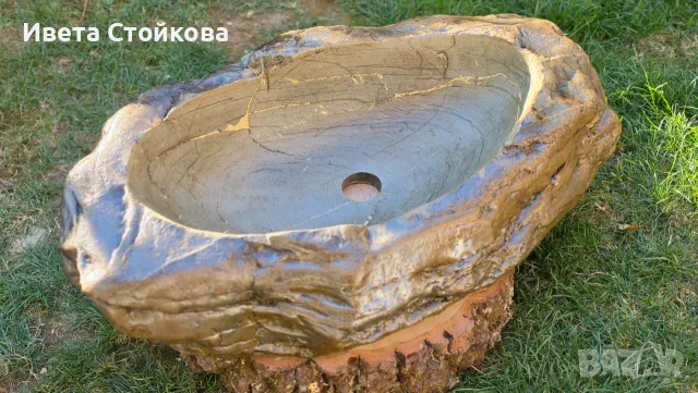 Мивка от Естествен Речен Камък , снимка 2 - Мивки - 56265739