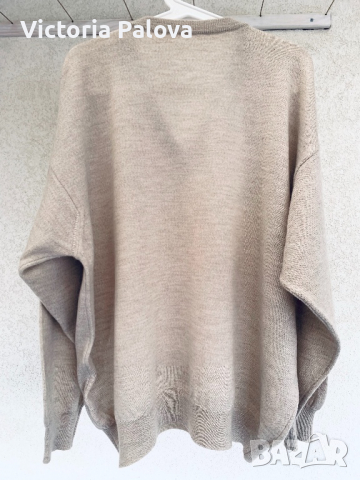 Голяма блуза нежен меринос, снимка 4 - Блузи - 36290152