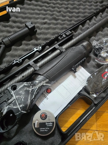 Hatsan Bully Long 6,35 PCP въздушна пушка, снимка 17 - Въздушно оръжие - 53624913