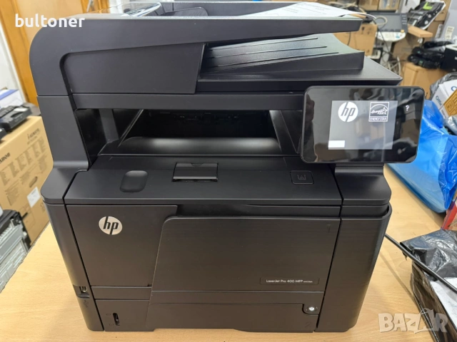 Лазерно мултифункционално у-во  НР M425dn с двустранно подаващо,двустранен печат и мрежа, снимка 7 - Принтери, копири, скенери - 53492463