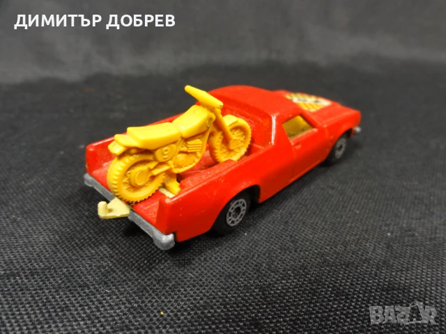СТАРА РЕТРО МЕТАЛНА КОЛИЧКА MATCHBOX ENGLAND HOLDEN PICK-UP, снимка 4 - Колекции - 51349710