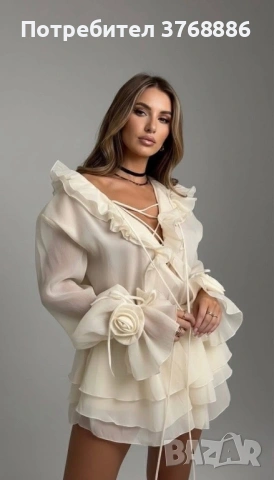 Красива рокля 🌸  Стандартен размер - Xs,S,M,L  35€, снимка 2 - Рокли - 53211198