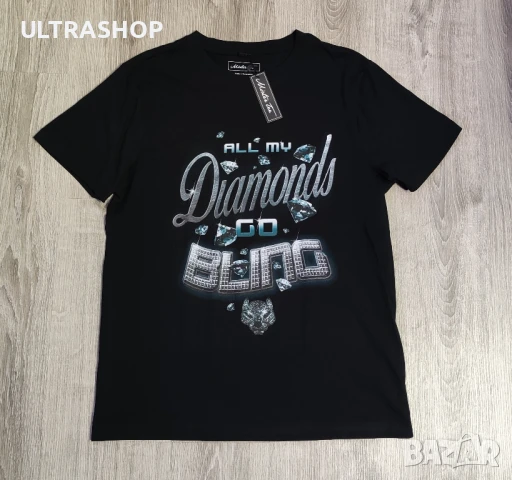 Нова мъжка тениска Mister Tee L size, снимка 2 - Тениски - 50450976