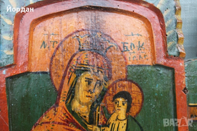 Икона триптих , снимка 6 - Икони - 52724286