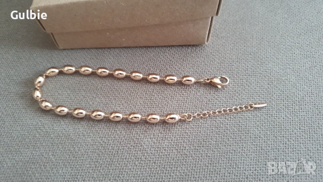 Дамска гривна от неръждаема стомана , снимка 2 - Гривни - 53199448