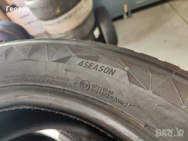 2бр.всесезонни гуми 215/55/17 Kumho, снимка 5 - Гуми и джанти - 51855677