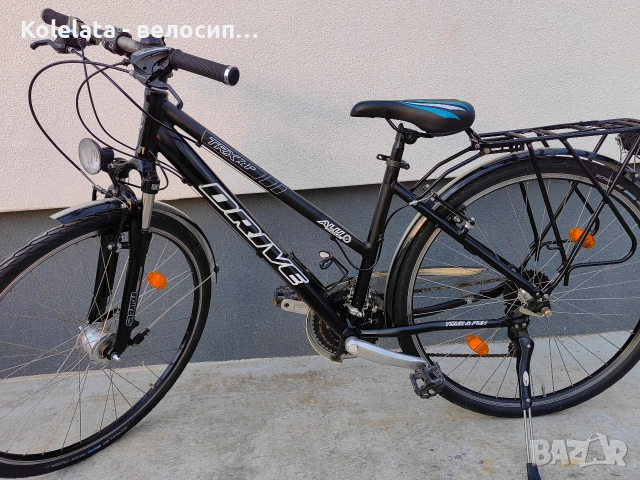 28" Drive, M размер, дамски градски алуминиев велосипед, снимка 9 - Велосипеди - 53500257