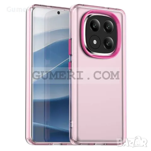 Xiaomi Redmi Note 14 Pro 5G Противоударен Хибриден Гръб - Мат, снимка 4 - Калъфи, кейсове - 49269780