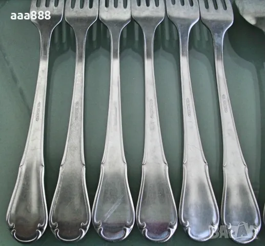 Немски прибори за хранене WELLNER / ABS неръждаема стомана 12 части , снимка 6 - Антикварни и старинни предмети - 48655595