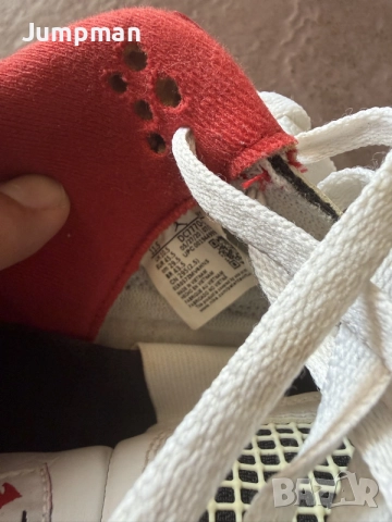 jordan 4 fire red, снимка 8 - Маратонки - 55767749