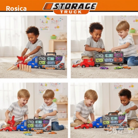 Камион за съхранение - автовоз с колички STORAGE TRUCK