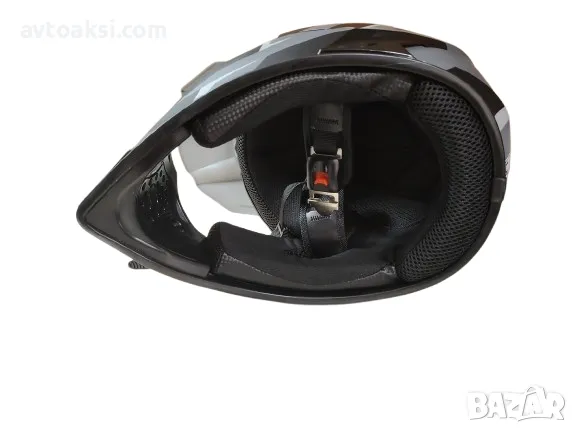 Каска Крос Мотор/Скутер/Бъги/Вело/АТВ-3131, снимка 9 - Аксесоари и консумативи - 47553447