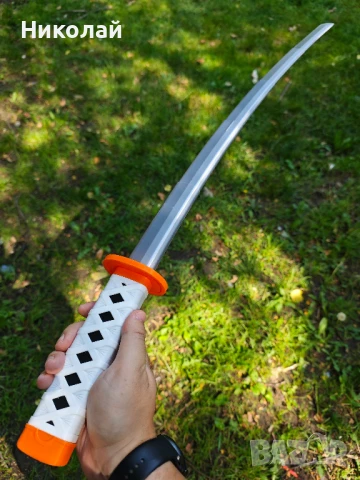 Разтегателeн аниме Самурайски меч за косплей Comic Con, снимка 11 - Образователни игри - 50666819