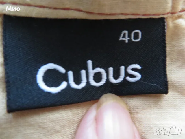 Cubus, интересна памучна риза, 40, снимка 4 - Ризи - 55890107