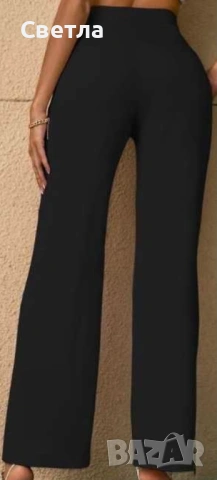  Нови Гащеризон Timeaut М-42 и Панталон с етикет, р-р S черен, висока талия, широк, снимка 2 - Гащеризони - 39066047