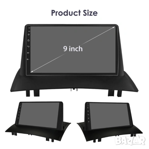 Мултимедия, Двоен дин, за Renault Megane 2, Навигация, Android, Меган 2, Carplay, Android Auto, Waze, снимка 9 - Аксесоари и консумативи - 53780106