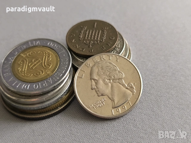 Монета - САЩ - 1/4 (четвърт) долар | 1997г., снимка 2 - Нумизматика и бонистика - 53301670