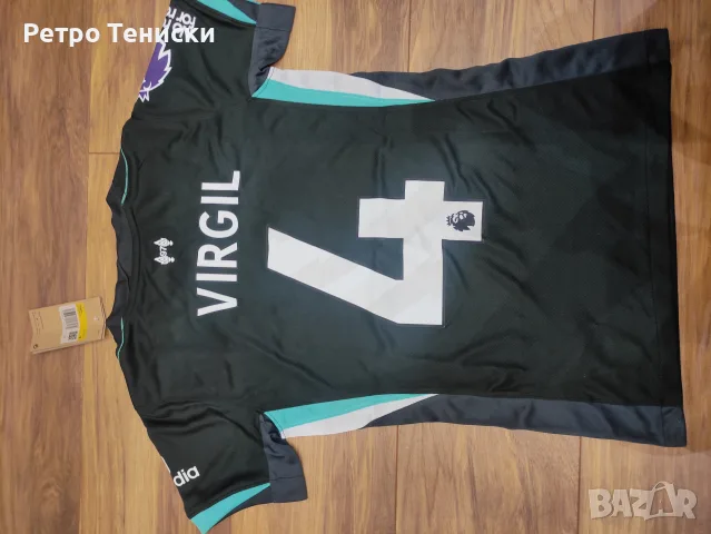 Тениска на Liverpool черна сезон 2024-2025 VIRGIL #4