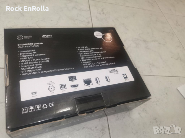 Dreambox DM520 сателитен HD Linux приемник, снимка 17 - Приемници и антени - 35518122