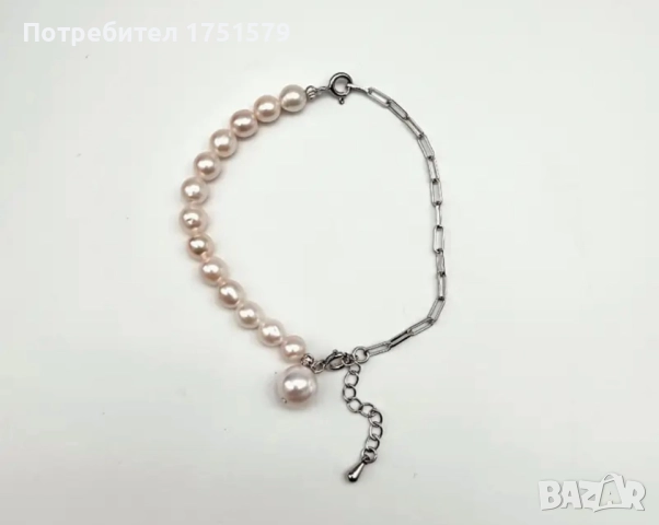 Нова гривна със сладководни перли
