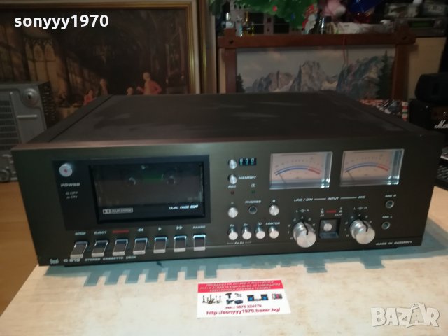 DUAL C819 STEREO DECK-MADE IN GERMANY 2602221952, снимка 2 - Декове - 35925703