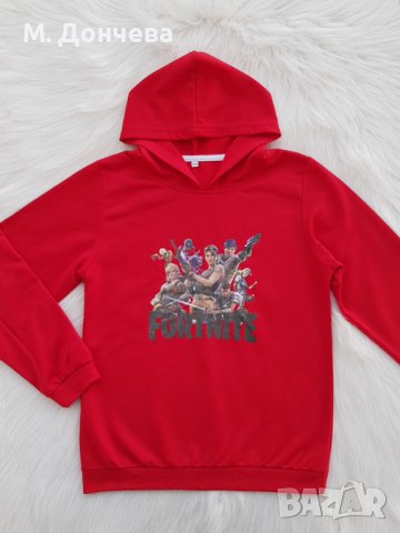 Детски суичър FORTNITE 9-10 години, снимка 2 - Детски Блузи и туники - 38979495