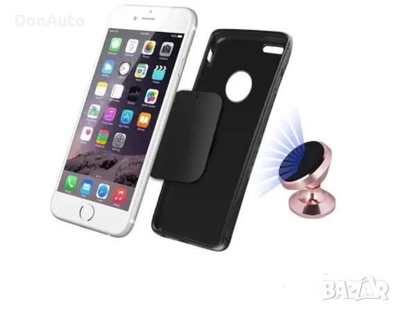 Магнитна поставка за телефон, снимка 8 - Аксесоари и консумативи - 51229423