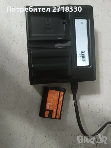 Продавам двойно зарядно за Nikon EN-EL15 , снимка 3 - Батерии, зарядни - 53742576