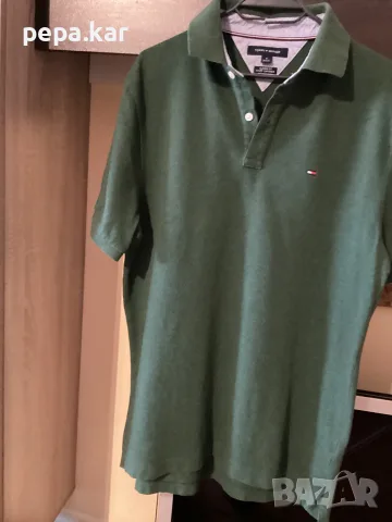 TOMMY HILFIGER М  Мъжка  блуза с къс ръкав , снимка 2 - Блузи - 56223408