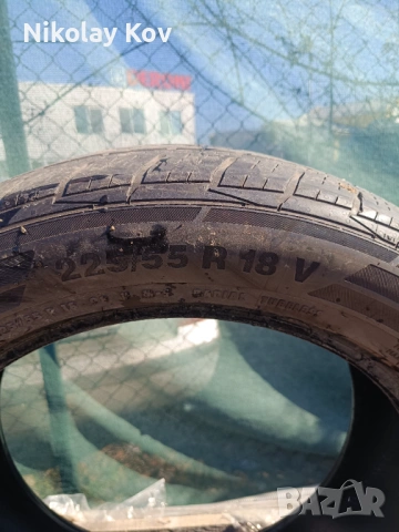 Гуми 225/55 R18 Continental, снимка 2 - Гуми и джанти - 53643028