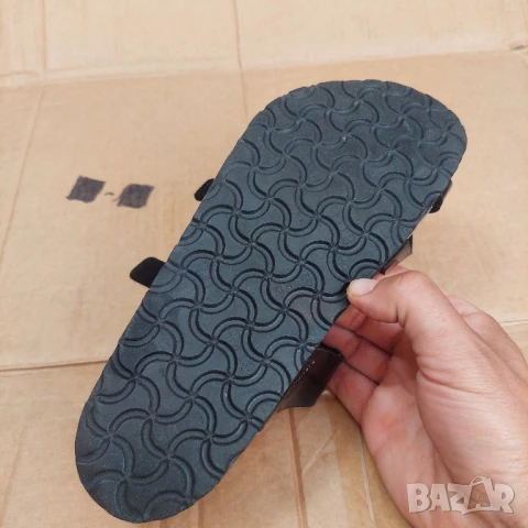  чехли / сандали Birkenstock Mayari от естествена кожа, черни, снимка 12 - Чехли - 50749637