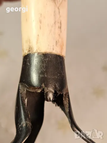 статуетка от рог 23/4, снимка 6 - Статуетки - 49332320