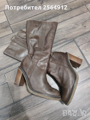 Продавам дамски ботуши на ток, снимка 6 - Дамски ботуши - 35709745