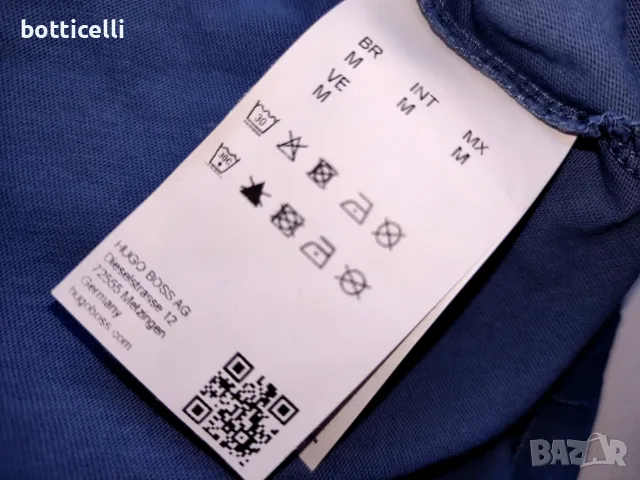 Hugo Boss Shark Cotton Short Sleeve Mens - M - oригинална мъжка тениска, снимка 8 - Спортни дрехи, екипи - 55879366